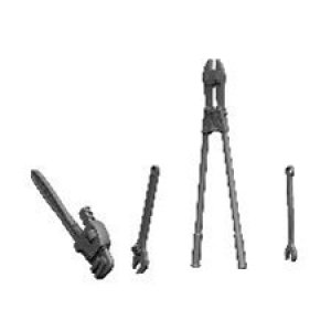 画像4: LIANG MODEL[LIANG-S001]1/35 チェーンソー & ツールセット (4)