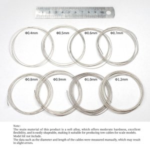 画像2: LIANG MODEL[LIANG-0450a]ソフト牽引ケーブル 0.4mm x 1m (2)