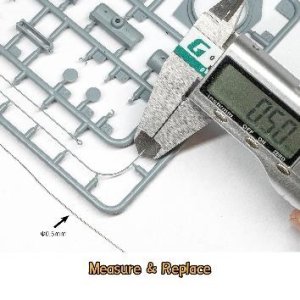 画像9: LIANG MODEL[LIANG-0450a]ソフト牽引ケーブル 0.4mm x 1m (9)