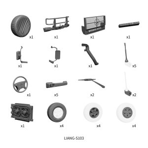 画像7: LIANG MODEL[LIANG-S103]1/35 ウルフ SSA用ディテールセット 1 (ネバーランドホビー用) (7)