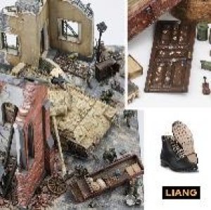 画像4: LIANG MODEL[LIANG-0406a]1/35 WW.IIブーツ 足跡スタンプ (4)
