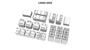 画像3: LIANG MODEL[LIANG-0443]1/35 バッテリーセット (7種類、16個入) (3)