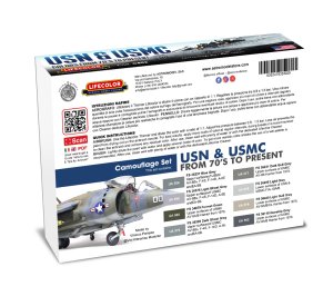 画像2: ライフカラー[CE02]現用 アメリカ海軍&海兵隊航空機カラー 1970年代-現在 (2)