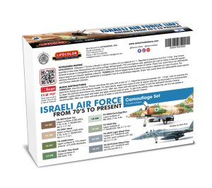画像2: ライフカラー[CE05]現用 イスラエル空軍(IAF)カラーセット '70年代-現在 (2)