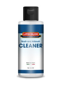 画像1: ライフカラー[CL100]筆、エアブラシ洗浄用クリーナー 100ml入 (1)