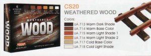 画像6: ライフカラー[CS-20]ウェザードウッド(風雨にさらされた木)セット (6)