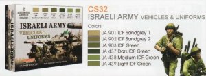 画像3: ライフカラー[CS-32]イスラエル陸軍 車両&ユニフォーム カラーセット (3)
