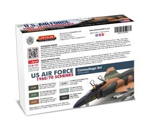 画像2: ライフカラー[CS-62]現用 アメリカ空軍 カラーセット 1960-1970 ベトナム戦争 (2)