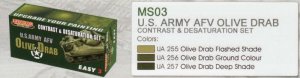 画像3: ライフカラー[MS03]Contract&Desaturation Set オリーブドラブ (3)