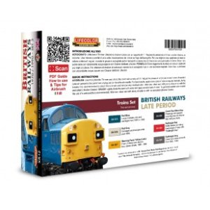 画像2: ライフカラー[XS-12]イギリス鉄道カラーセット3 後期 1970-1990年 (2)