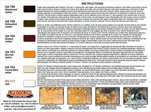 画像2: ライフカラー[CS-29]焼け焦げ表現セット (2)