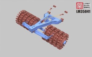 画像4: ランモモデル[LANLM-35041]1/35 T-34用地雷除去装置セット (4)