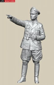 画像4: ライフミニチュア[LM-35011]1/35 WWII ドイツ 「砂漠の狐」エルヴィン・ロンメル 北アフリカ1942年 (4)