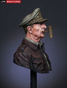 画像2: ライフミニチュア[LM-B007] 1/10 連合軍司令官 ダグラス・マッカーサー元帥 (2)