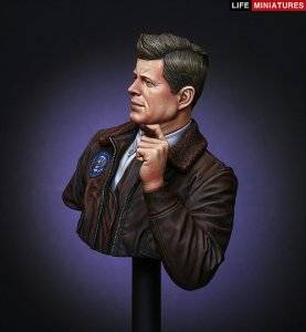 画像4: ライフミニチュア[LM-B016] 1/10 第35代アメリカ大統領 J・F・ケネディー (4)