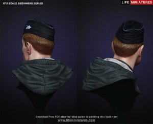 画像6: ライフミニチュア[LM-BS001] 1/10 ビキナーズシリーズ WWIIドイツ装甲軍団指揮官 (6)