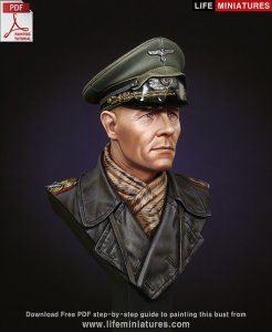 画像6: ライフミニチュア[LM-BS002] 1/10 ビキナーズシリーズ 「砂漠の狐」ロンメル将軍 (6)