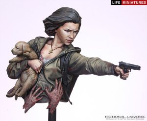 画像3: ライフミニチュア[LM-FUB004]1/10 包囲を突破する女エージェント (3)