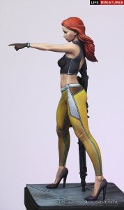 画像6: ライフミニチュア[LM-FUS001]1/20 悪しき血統 人造右腕の女暗殺者 (6)