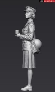 画像14: ライフミニチュア[LM-35004]1/35 WWII イギリス空軍WAAF(婦人補助空軍) 副班長 1940-1941年 (14)