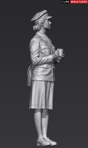 画像18: ライフミニチュア[LM-35004]1/35 WWII イギリス空軍WAAF(婦人補助空軍) 副班長 1940-1941年 (18)