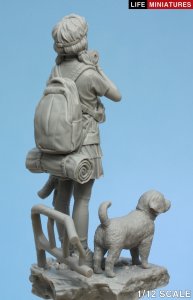 画像10: ライフミニチュア[LM-FU12001]1/12 深呼吸する少女〜パンデミックの終焉 (10)