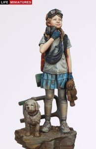 画像7: ライフミニチュア[LM-FUS004]1/20 深呼吸する少女〜パンデミックの終焉(90mm) (7)