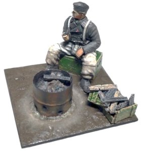 画像4: Work Shop Shin[M-20207]1/35 ドラム缶ストーブ&薪セット (4)
