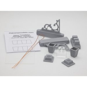 画像3: MacOne Models[MAC35187]1/35 街路灯(2個入) (3)