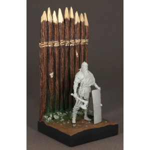 画像4: MacOne Models[MAC54023]1/32 フィギュアベース 木製柵付き (4)