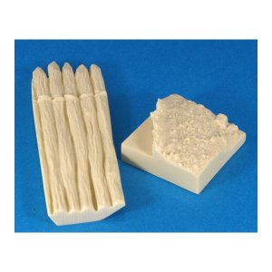 画像2: MacOne Models[MAC54024]1/32 フィギュアベース 木製柵付き(小) (2)