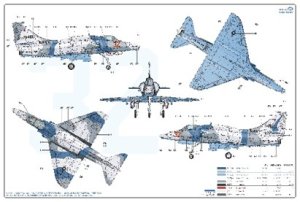 画像2: マジックファクトリー[MGF5005]1/48 A-4M スカイホーク 「アグレッサー」 (2)