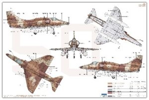 画像3: マジックファクトリー[MGF5005]1/48 A-4M スカイホーク 「アグレッサー」 (3)