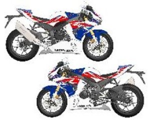画像3: マジックファクトリー[VICMAG1401]1/9 ホンダ CBR1000RR-R ファイヤーブレードSP　 30周年記念カラー (プレカラー・接着剤不用) (3)