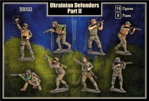 画像2: マーズフィギュア[MFG32050]1/32 ウクライナ防衛軍 セット2(15体・8ポーズ) (2)