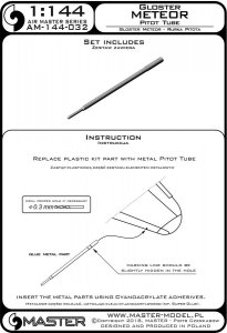 画像3: MASTER[AM-144-032]Gloster Meteor - Pitot Tube (3)