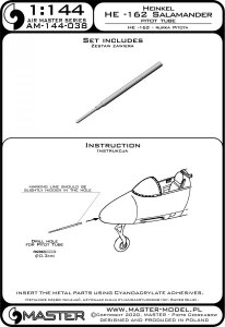 画像3: MASTER[AM-144-038]He-162 Salamander - Pitot Tube (3)