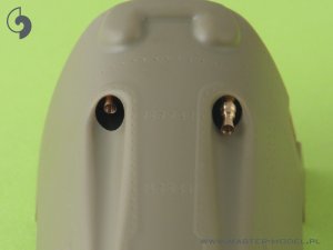 画像3: MASTER[AM-32-005]1/32 WWII ドイツ メッサーシュミットBf109E-3?E-9/T用 兵装セット(MG17銃口/MGFF銃身) (3)