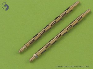 画像2: MASTER[AM-32-012]1/32 WWII イギリス ブローニング.303(7.7mm)機関銃Mk.II 銃身 消炎器なし(2本入) (2)