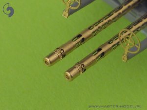 画像3: MASTER[AM-32-026]1/32 WWII ドイツ MG81/MG81Z航空機関銃 銃身 エッチングパーツ製照準器付(2本入) (3)