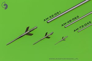 画像4: MASTER[AM-32-051]1/32 現用 ソビエト/ロシア ミグMiG-21F-13フィッシュベッドC用 ピトー管 (4)