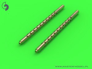画像4: MASTER[AM-32-119]1/32 WWII アメリカ B-24リベレーター用 ブローニングM2 .50口径(12.7mm)機銃身セット(ホビーボス用 10本入 消炎銃口2個付) (4)