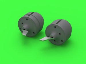 画像2: MASTER[AM-32-129]1/32 現用 アメリカ F/A-18E/Fスーパーホーネット&EA-18Gグラウラー用 AOAプローブ(後期タイプ) (2)