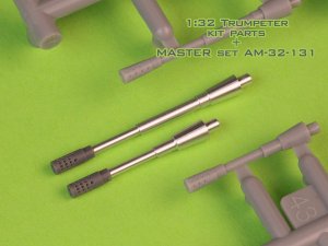 画像4: MASTER[AM-32-131]1/32 現用 アメリカ A-4スカイホーク攻撃機 コルトMk.12 20mm機関砲砲身セット (4)