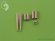 画像1: MASTER[AM-48-005]Supermarine Spitfire E wing early - Hispano 20mm & .50cal in fairings (two versions) (1)