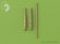 画像1: MASTER[AM-48-010]Bf 109 F, G1 - G4 armament set (MG 17 tips) & Pitot Tube (1)