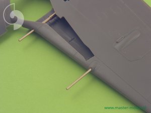 画像3: MASTER[AM-48-019]Fw 190 A7, A8 armament set (MG 131 barrel tips, MG 151 barrels, MG 151 fairings) & Pitot Tube (3)
