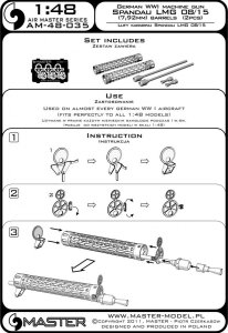 画像6: MASTER[AM-48-035]German WW I machine gun Spandau LMG 08/15 (2pcs) (6)