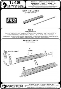 画像4: MASTER[AM-48-036]German WW I machine gun Parabellum LMG14 (1pcs) (4)