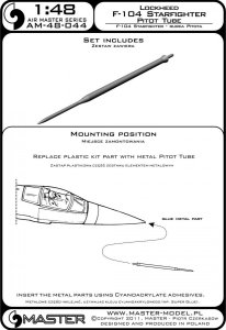 画像4: MASTER[AM-48-044]F-104 Starfighter - Pitot Tube (4)